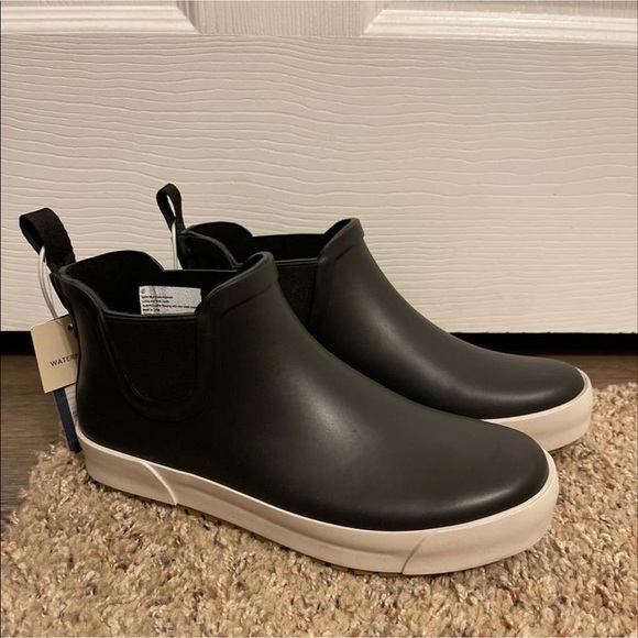 Universal thread black rain boots new - Picture 6 of 7